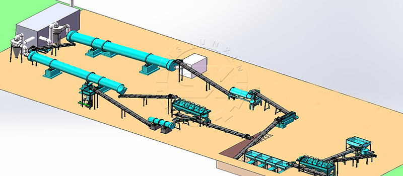 new type organic fertilizer profuction line