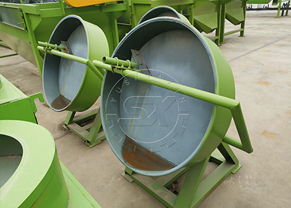 organic fertilizer disc granulator