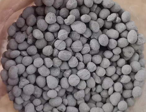 final fertilizer products for limestone pellets