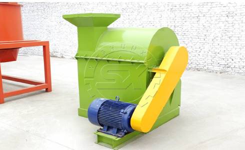 semi-wet material grinder for chicken dung material in Congo