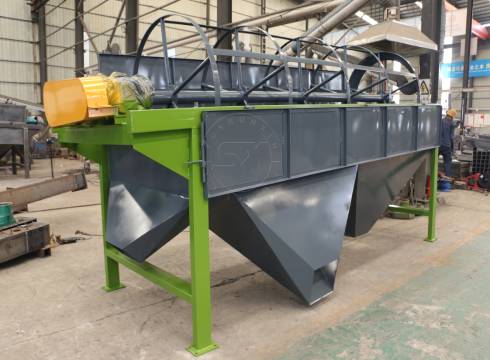 rotary sieve machine for copper ore granules